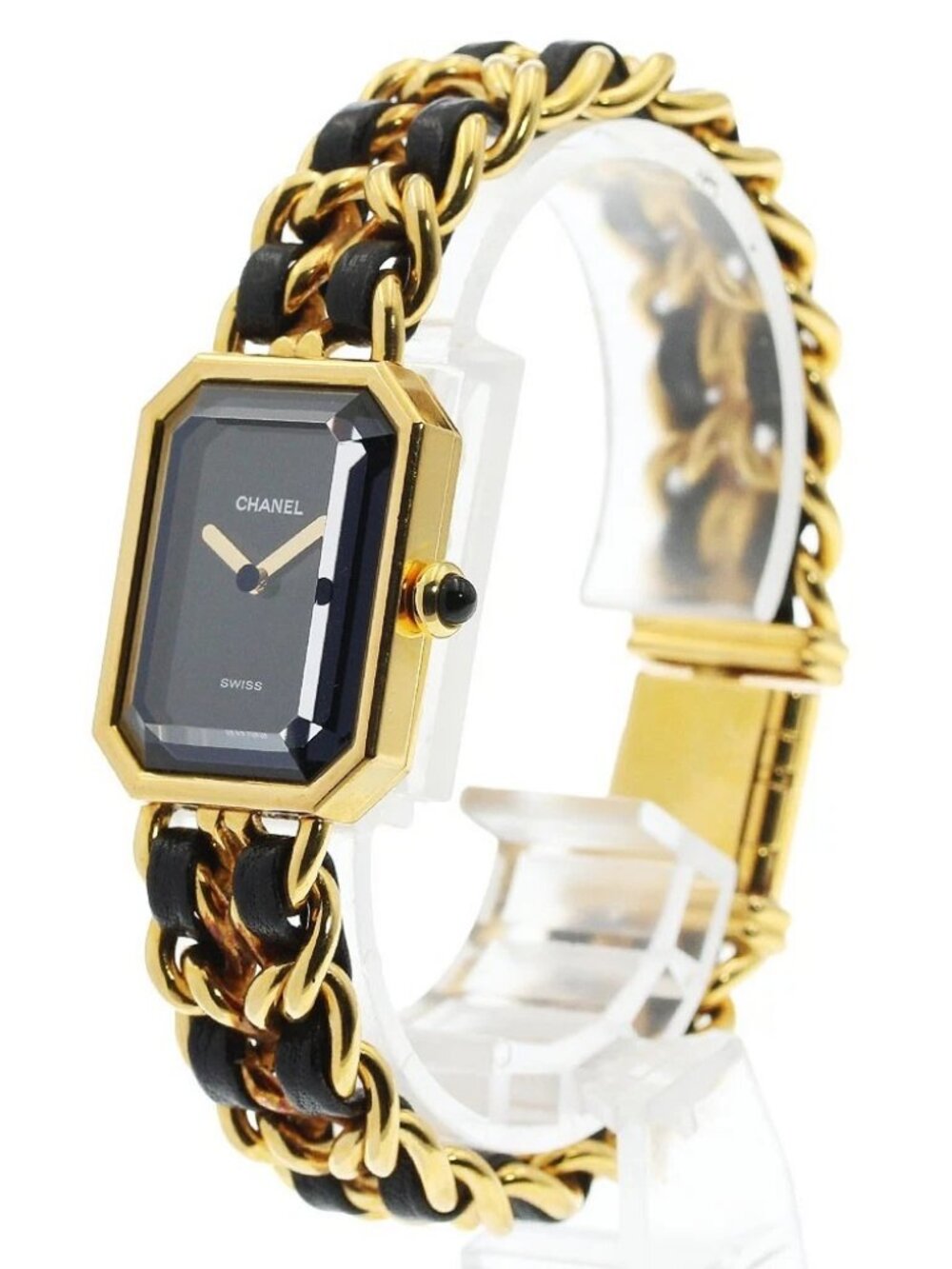 CHANEL Premiere L black Dial Quartz Ladies Watch_893787
